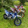 Veículo off-road K65 125CC feixe duplo potência todo-o-terreno competitivo campo de montanha dianteiro 17 polegadas traseiro 14 polegadas motocicleta