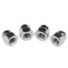 Tuerca de tapa de acero inoxidable 304 con diente inverso, diente izquierdo, tuerca de tapa de diente fino, cabeza redonda, tapa M6 M8 M10