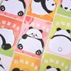 Adesivos de panda fofos etiquetas de notas para estudantes marcadores de desenho animado notas de lembrete marcadores de lembrete de escritório reutilizáveis