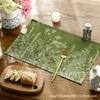 Amazon Mantel Explosivo de Primavera Patrón Floral de Margarita Lavanda Material de Lino Mantel Decorativo de Primavera Americano