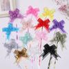 Lazo de hilo de nieve mediano 30# transfronterizo flor de mano flor sencilla macarrón flor de decoración regalo de Navidad