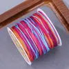 Boting No. 72, estilo chino, teñido en degradado, hilo de jade colorido para pulseras, collares, colgantes y joyería hechos a mano