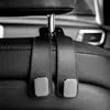 Gancho Multifuncional para Coche, Gancho Doble para Respaldo de Asiento, Gancho de Almacenamiento para Coche, Gancho Doble Cara para Coche, Soporte para Coche