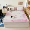 Xiangling Premium Lindo Estilo Ins Grande Dibujo Animado Látex Alfombrilla Juego de Dos o Tres Piezas, Lavable a Máquina