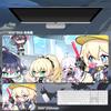 Alfombrilla de Ratón Anime Extra Grande Tipo Dibujo Animado Oficina E-Sports Juego Transferencia de Calor Antideslizante Almohadilla de Escritorio Estilo Anime