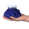 Venta al por mayor de fábrica bolsa de hielo de tela impermeable de PVC de 6 pulgadas bolsa de hielo enfriamiento físico cubo de hielo deportivo bolsa de compresa caliente y fría