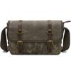 Nova Bolsa Casual para Lente com Alça Bolsa para Câmera SLR Bolsa de Ombro Cruzada Masculina de Lona Bolsa para Câmera Digital ao Ar Livre