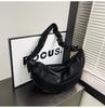 Nova Bolsa de Dumpling de Comércio Exterior, Bolsa Feminina Plissada de Nicho de Alto Padrão, Bolsa Transversal de Grande Capacidade para o Dia a Dia, Bolsa de Ombro Fashion