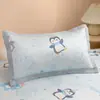 Funda de almohada infantil de seda de hielo de dibujos animados clase A individual 30X50 Verano 2026 Nuevo modelo Refrigerante Funda para núcleo de almohada de seda de hielo
