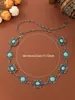 Cadena de Aleación de Estilo Retro Nuevo Transfronterizo Europeo y Americano Accesorios para Mujer Versátil Cadena de Cintura de Moda de Verano para Vestidos y Trajes