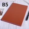 A5 Business Notebook Venda por atacado couro macio B5 Bloco de notas Manual de Aprendizagem Jornal PU macarrão macio Personalização