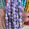 Serie Océano Polvo de Concha Prensado Conch Colorido Cuentas con Agujero Recto Accesorios para Pulsera Llavero Collar Venta al por Mayor