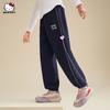 Pantalones Infantiles de Hello Kitty para Niñas 2025 Nuevo Estilo para Niñas Mayores, Pantalones de Chándal para Exteriores, Pantalones Deportivos para Niñas