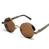 Gafas de Sol Jamie 886 Estilo Punk Retro Streetwear Europeas y Americanas Modernas Redondas Personalizadas Reflectantes para Hombres y Mujeres