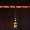 Yiming Xianyuan Sândalo Corrente de Celular Pingente Zodíaco Vários Materiais e Estilos Criativo DIY Joias Pingente Acessórios