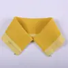 Chapéu Acolchoado de Algodão Gola de Lã Gola de Lã Suéter de Fio Grosso Gola de Jaqueta Removível e Lavável Gola Anti-Sujeira