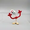 Tenedor de Historia Creativo Spaceman Muñeca de Mezclilla Llavero de Coche Accesorios para Bolsos Colgante Regalo