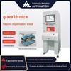 Máquina de Dispensamento Visual com Válvula de Parafuso Cônica Hongzhan Máquina de Dispensamento de Pontos Quentes com Guia para Carro Módulo de Acionamento Máquina de Pulverização de Cola Térmica Visual