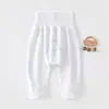 Camisa de algodão macia e confortável para bebê, estampada, de manga comprida, camisa base para casa de recém-nascido sem costura, Classe A