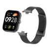Adecuado para Correa de Reloj Redmi Watch 6, Pulsera con Hebilla Milanés de Acero Inoxidable, Correa de Metal para Smartwatch Redmi 4/5