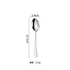 Amazon Transfronterizo 1010 Acero Inoxidable Vajilla Hotel Western Cuchillo para Filete, Tenedor y Cuchara Set Hogar Tienda de Postres