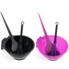 Kit de Coloração de Cabelo Atacado Tigela para Coloração de Cabelo Conjunto de Três Peças para Cabeleireiro Pente Pincel para Óleo Salão de Cabeleireiro Doméstico Suprimentos Profissionais