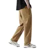 Pantalones de pierna ancha para hombre, talla grande, verano, corte recto holgado, pantalones extra grandes para hombre para adolescentes, primavera y otoño, pantalones curvos talla grande, talla 78
