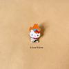 Kuromi Broche Pin Bonito Japonês Metal Emblema Escola Bolsa Pingente Emblema Roupas Femininas Bolsa Acessórios de Decoração