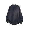 2026 Nova Camiseta Casual Masculina Estilo Old Money Gola Henley Solta Casual Malha Camada Base Manga Longa Camiseta Masculina