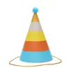 Envío Gratis Empaque Individual Sombrero de Cumpleaños Sombrero de Fiesta Sombrero Puntiagudo Sombrero de Fiesta para Bebés y Niños Sombrero para Pastel