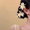 Cosas Florales de Principios de Verano~ Estilo Vacacional Pinza para el Pelo de Estrella de Mar Amarilla Pasador de Flor para Mujeres Nuevo Modelo 2026 Accesorio para el Cabello para Fotos en la Playa