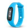 Podómetro inteligente deportivo fitness temporizador podómetro calorías km pulsera deportiva electrónica de silicona reloj núcleo