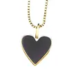 Amazon Collar con Colgante Corazón Europeo y Americano Collar Sencillo con Cadena de Clip de Papel Joyería de Moda Elegante Regalo de Corazón para Mujeres