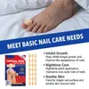 Parches para el cuidado de las uñas, esencia herbal para uñas de manos y pies, cuidado suave, tela no tejida para comodidad y cuidado diario