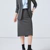 Traje de Oficina Transfronterizo Estilo Humen para Mujer Otoño 2024 Nuevo Chaqueta Falda Leggings Mujer
