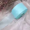 Acessório de Cabelo DIY Fita de Lã 6cm de Largura 50 Jardas de Comprimento Fio Franzido Fio Crepe Fita de Laço Tule Enrugado Metabo