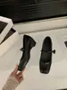 Zapatos de plataforma plateados de punta cuadrada para mujer Primavera/Otoño 2026 versátiles con faldas Mary Janes zapatos negros para ir al trabajo