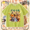 Minha Faca e Escudo Roupas Camiseta Infantil com Estampa Divertida Faca e Escudo Cachorro Roupas Infantis de Manga Curta Para Meninos e Meninas Algodão Puro Meia-Manga 7