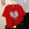 Ropa Infantil Camiseta de Manga Corta para Niños Estilo Verano 2026 Top Estampado Estilo Coreano para Niños Holgada Transpirable Versátil Camiseta