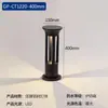 Lámpara Solar para Césped Exterior Impermeable LED Lámpara de Paisaje Casa Jardín Suelo Patio Lámpara Redonda Aluminio Estilo Caliente