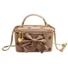 Bolso de Lunares Versátil para Mujer 2026 Nueva Moda Mini Bolso Cuadrado Caja Bolso Cruzado Simple con Cadena