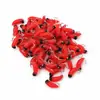 Gusano de pan de cabeza roja con anzuelo gusano suave multicolor cebo falso Luya cebo suave cebo de pesca accesorios equipo de pesca venta al por mayor