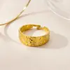 Anillo Geométrico de Acero Inoxidable con Circonita que No se Desvanece para Mujer, Diseño de Nicho, Lujo Ligero, Gama Alta, Exquisito, Moderno y Personalizado