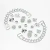 Nuevos Zapatos Croc Hebilla de Zapato Diamante Mariposa Accesorios Estilo Coreano Joyería DIY Accesorios para Zapatos Pantuflas de Verano Hebilla de Zapato