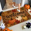 Felpudo de entrada de Halloween de terror más vendido transfronterizo, a prueba de polvo, resistente al desgaste, resistente a la suciedad, fácil de limpiar para la entrada del hogar
