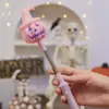 Calabaza de Halloween Palo Agitador de Mano Linterna de Calabaza de Mano Juguete para Niños Regalo Pequeño Suministros para Fiesta Temática Adornos Luminosos