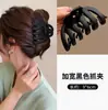 Pinza de Garra Mate Color Café para Mujer, Nuevo Modelo 2026, Pinza Grande para el Cabello Grueso, Accesorio para el Cabello Tipo Pinza de Tiburón