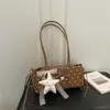 Bolsa de ombro fofa e estilosa estilo coreano, nova bolsa simples para o dia a dia outono 2026, bolsa de ombro estilosa e de alto valor