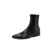 Suela silenciosa, adelgazantes, elegantes, versátiles, botas delgadas, colección otoño/invierno 2026, tacón bajo grueso, color liso, punta cuadrada, elásticas, ajustadas a la pierna, botines para mujer