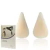 Tampão de Esponja para Uso Privado Patch de Silicone Fino Anti-Exposição Privada Roupa de Banho Yoga Leggings Anti-Impacto Gota d'Água Patch Invisível